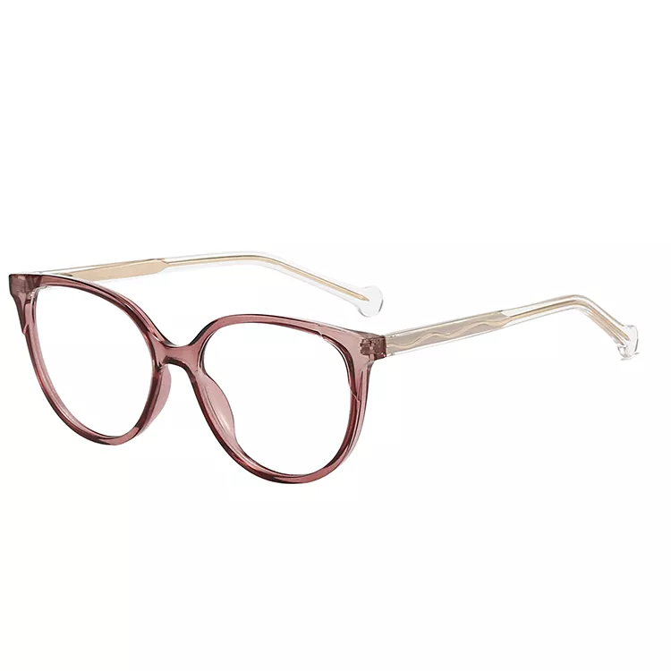 Wave-patterned colored Core Wire Temple TR90 Frames
