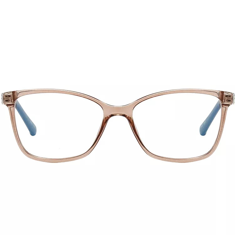 TR90 Retro Spliced Tortoise Temple Eyeglasses