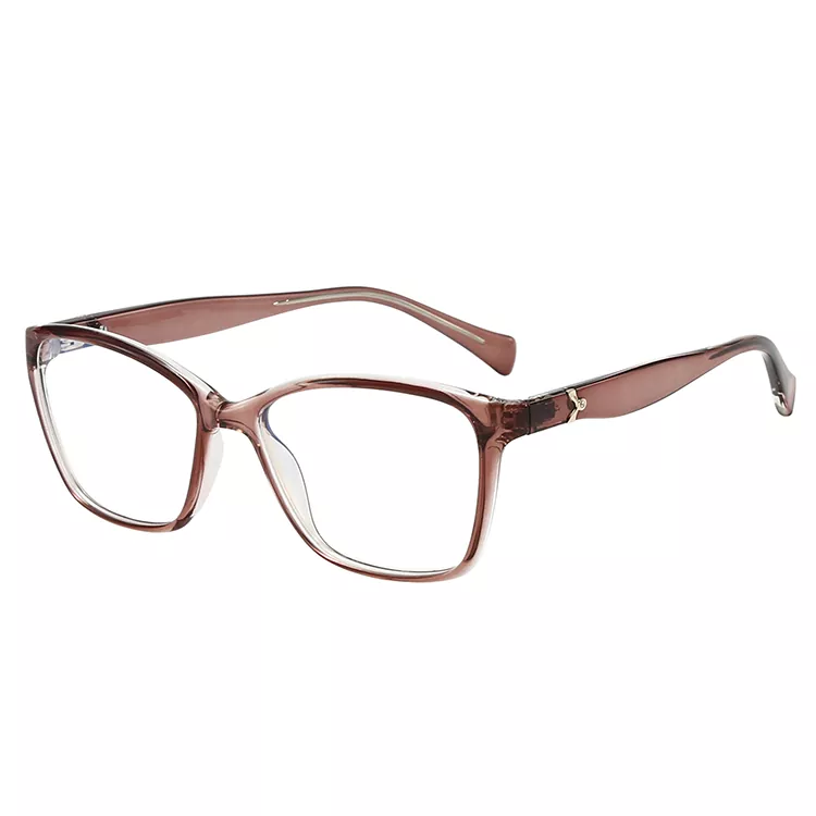 TR90 Cat Eye Wavy Temple Cermin Mata Elegan Lutsinar