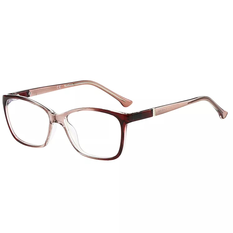 TR90 Chic Square Metal Accessories Bingkai Optik